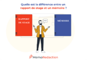 Quelle est la différence entre un rapport de stage et un memoire ?