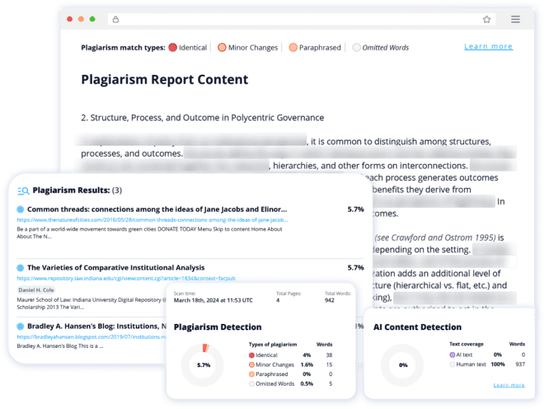 Rapport de plagiat gratuit