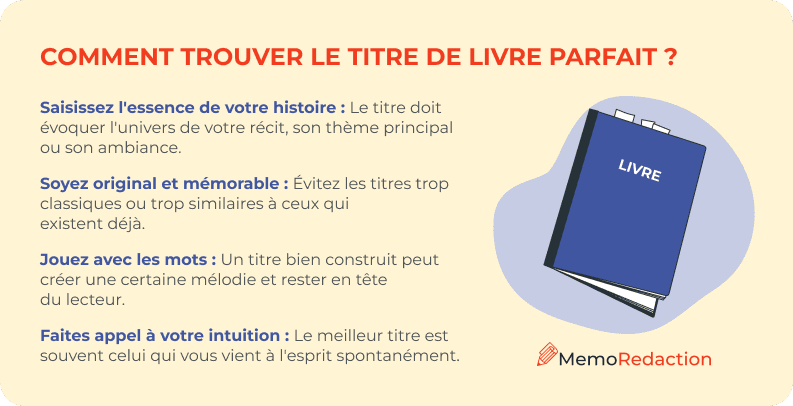 Comment trouver le titre de livre parfait ?