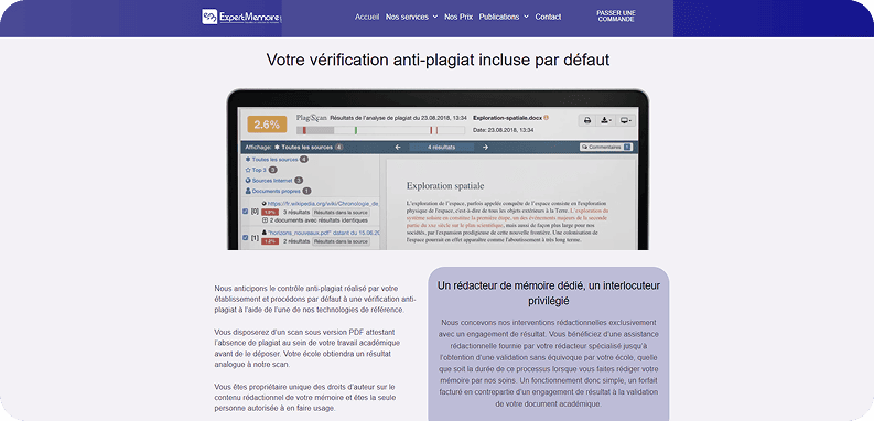 Plagiat verification ia