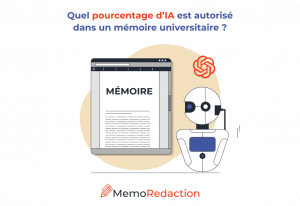 Pourcentage IA autorisé dans un mémoire